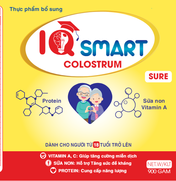 Hồ sơ TCB sản phẩm IQ Smart Colostrum Sure