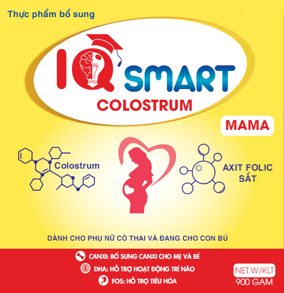 Hồ sơ TCB sản phẩm IQ Smart Colostrum Mama