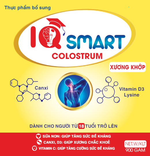 Hồ sơ TCB sản phẩm IQ Smart Colostrum Xương Khớp