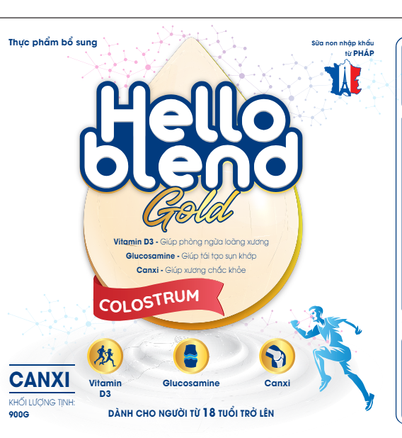 Hồ sơ TCB sản phẩm Hello Blend Canxi