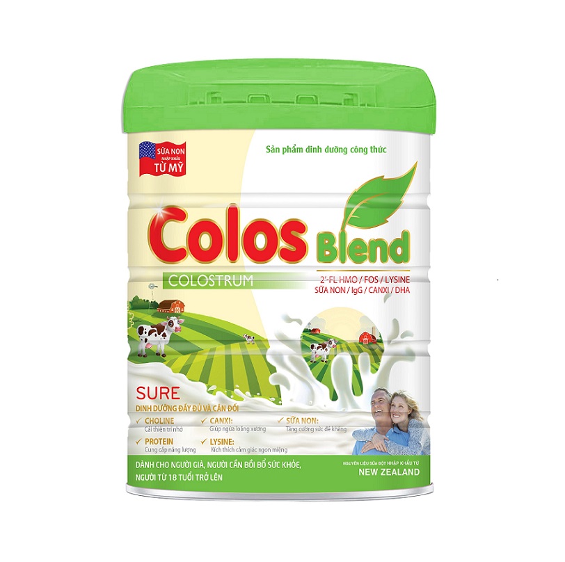 Sữa Colos Blend Sure